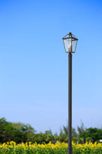 Load image into Gallery viewer, Talbot Outdoor Black Lamp Post 579PHBR-557P-BK