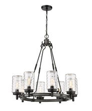 Load image into Gallery viewer, Outdoor Patio Chandelier Light SKU: 588-8ABB