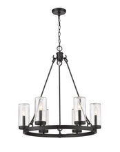 Load image into Gallery viewer, Outdoor Marlow Hanging Pendant 589-6BK