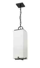 Load image into Gallery viewer, Outdoor Sana Ceiling Light Fixture 593CHB-BK