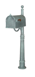 Timeless is the first word that comes to mind when seeing the Berkshire Curbside Mailbox. The one-piece cast aluminum door features deeply cut details with a rich, leather grain textured panel. The Berkshire’s style, combined with its ability to fit naturally on any curb in the country has made it one of our most popular mailboxes.