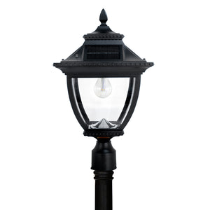 Pagoda Bulb Solar Single Lamp Post 104B001