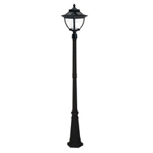 Load image into Gallery viewer, Pagoda Bulb Solar Single Lamp Post 104B001