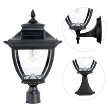 Load image into Gallery viewer, Pagoda Bulb Solar Lamp - Wall/Pier/3&quot; Fitter Mount 104B033