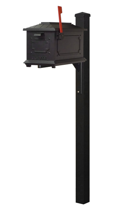 Our Kingston Curbside Mailbox has universal appeal with this smooth geometric styling accented with a simple decorative embossing. Sturdy with clean lines the Wellington post fits perfectly with any style of home architecture. If you are looking for a geometric design that adds more curb appeal to your home, the Kingston and Wellington are for you.