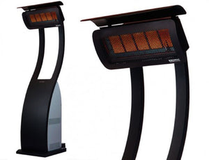 Tungsten Heater Portable 500 Propane-Neutral black finish and award winning design makes it a piece of modern art. This is the perfect heater to make your outdoors more enjoyable throughout the year! Great for cold days or when the sun goes down to keep you warm. Popular for restaurants, outdoor venues, lake homes and work spaces outdoors. 